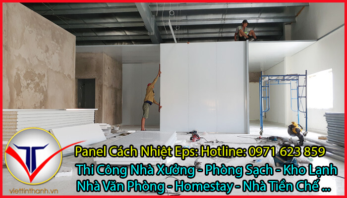 Panel Eps Vật Liệu Mới Trong Thi Công Nhà Xưởng Phòng Sạch Kho Lạnh...